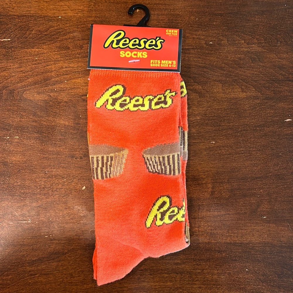 4/$20 Reeses Peanut Butter Cup Socks